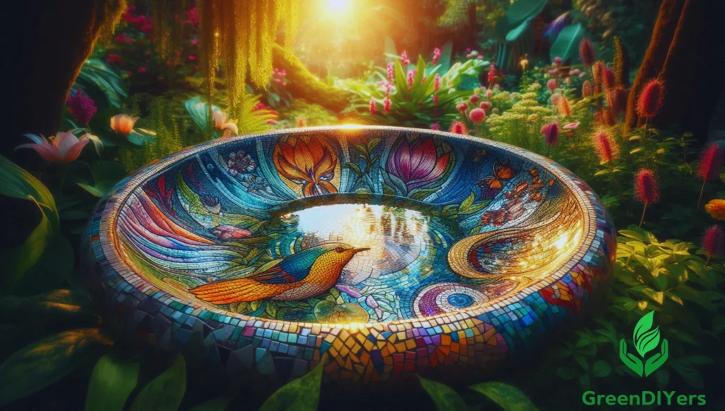 diy bird bath​
