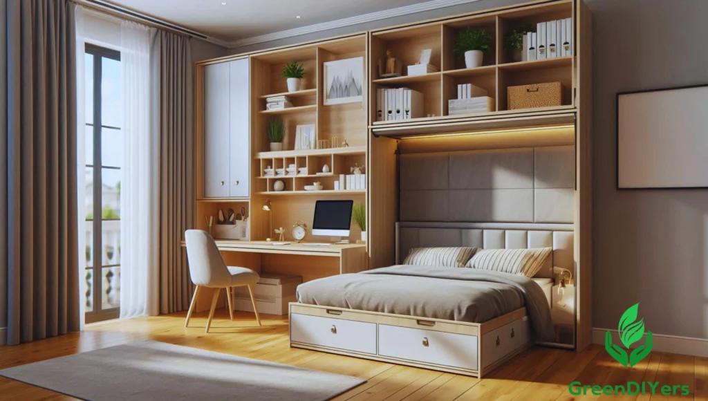 diy murphy bed