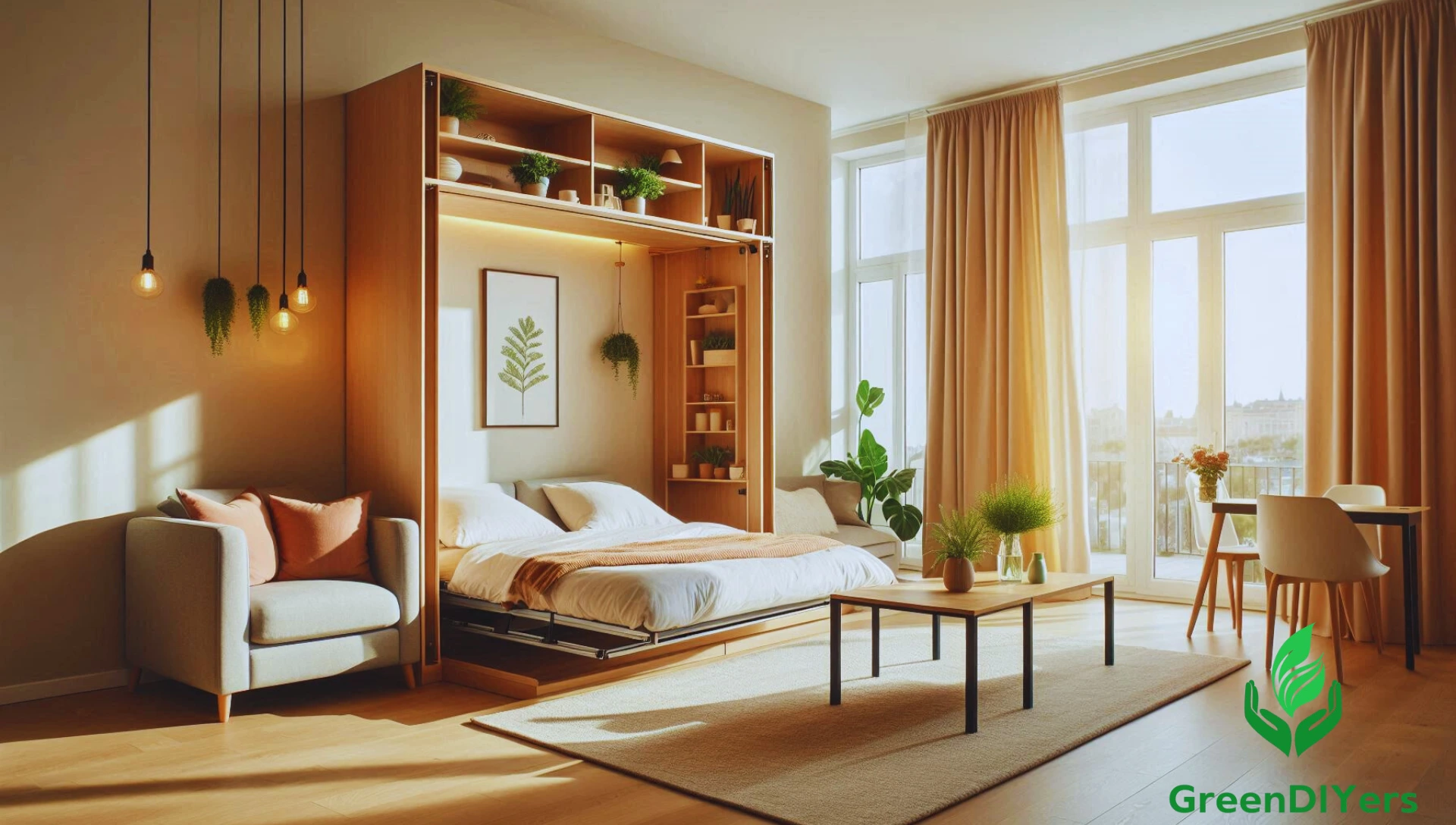 diy murphy bed