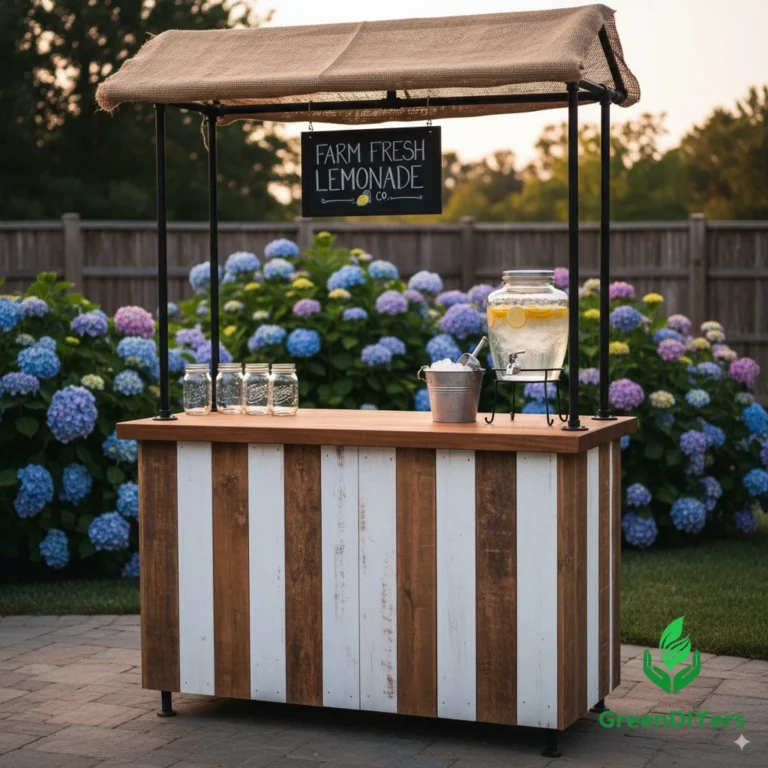 how to build diy lemonade stand