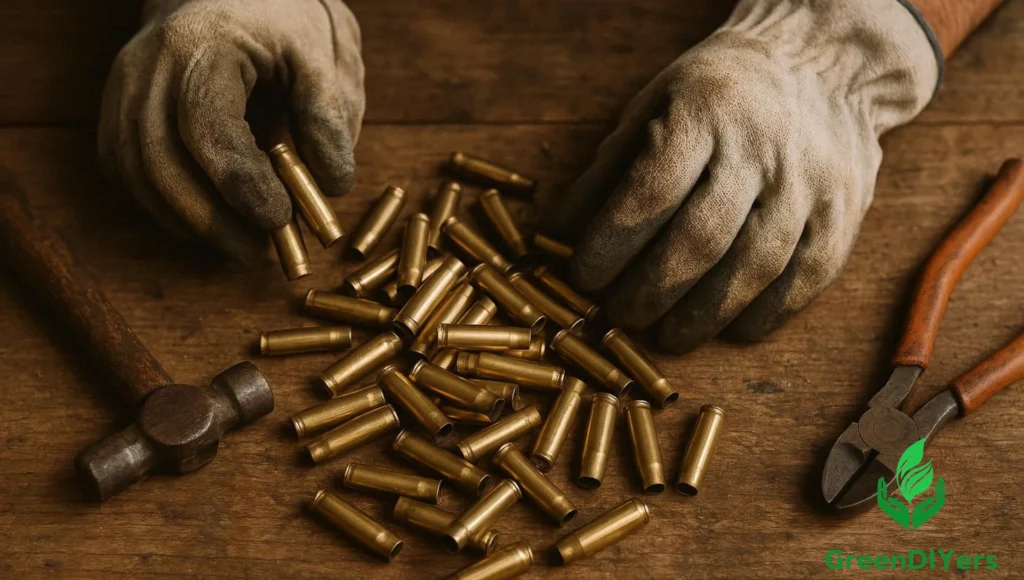 recycle brass shells