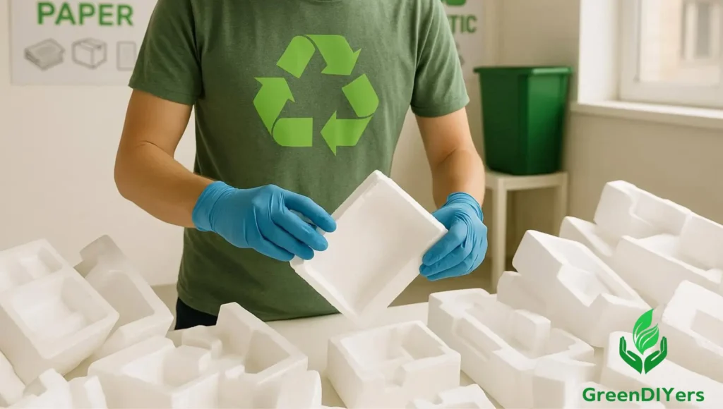 recycle styrofoam​