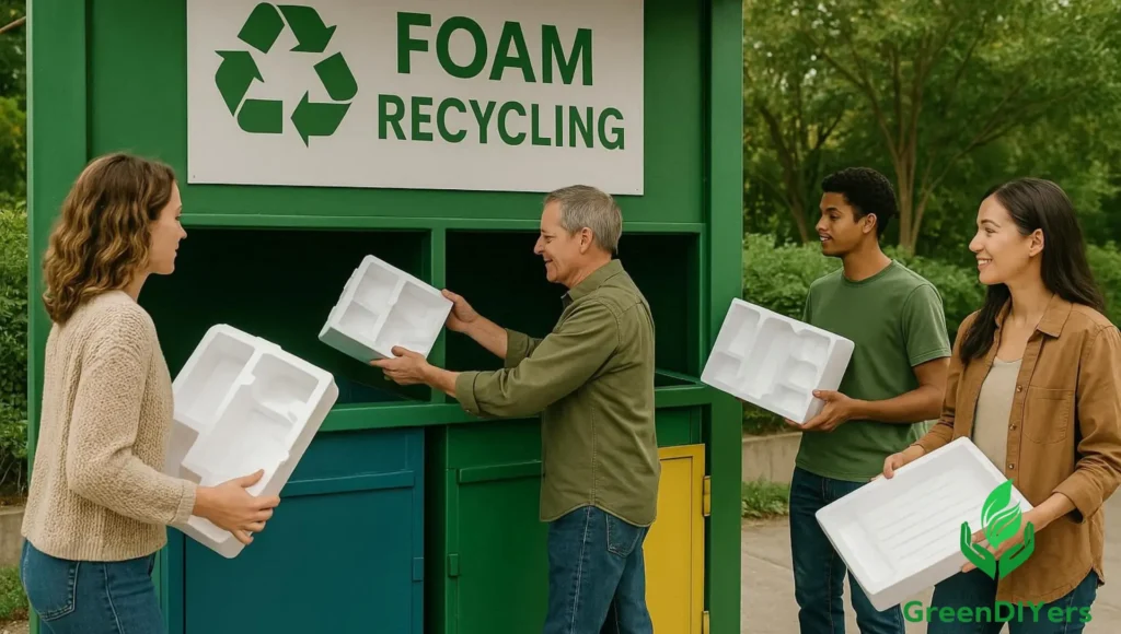 recycle styrofoam​