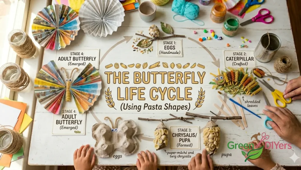 Butterfly Life Cycle Craft