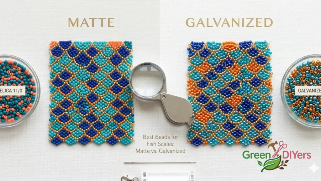 Beaded Fish Pattern