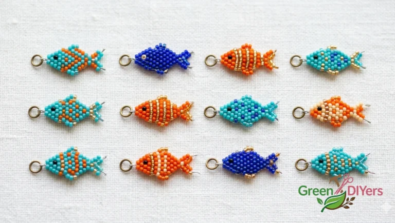 Beaded Fish Pattern